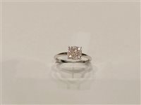 Anello Gazzola Gioielli Donna in Oro bianco 0.20 Ct FROF1830-NG - FROF1830-NG